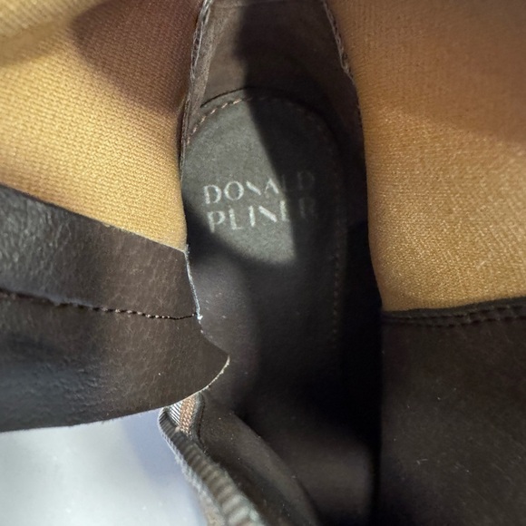 NEW! Donald Pliner Women's Waldon Leather Bootie Caramel Size 6 - Picture 7 of 12